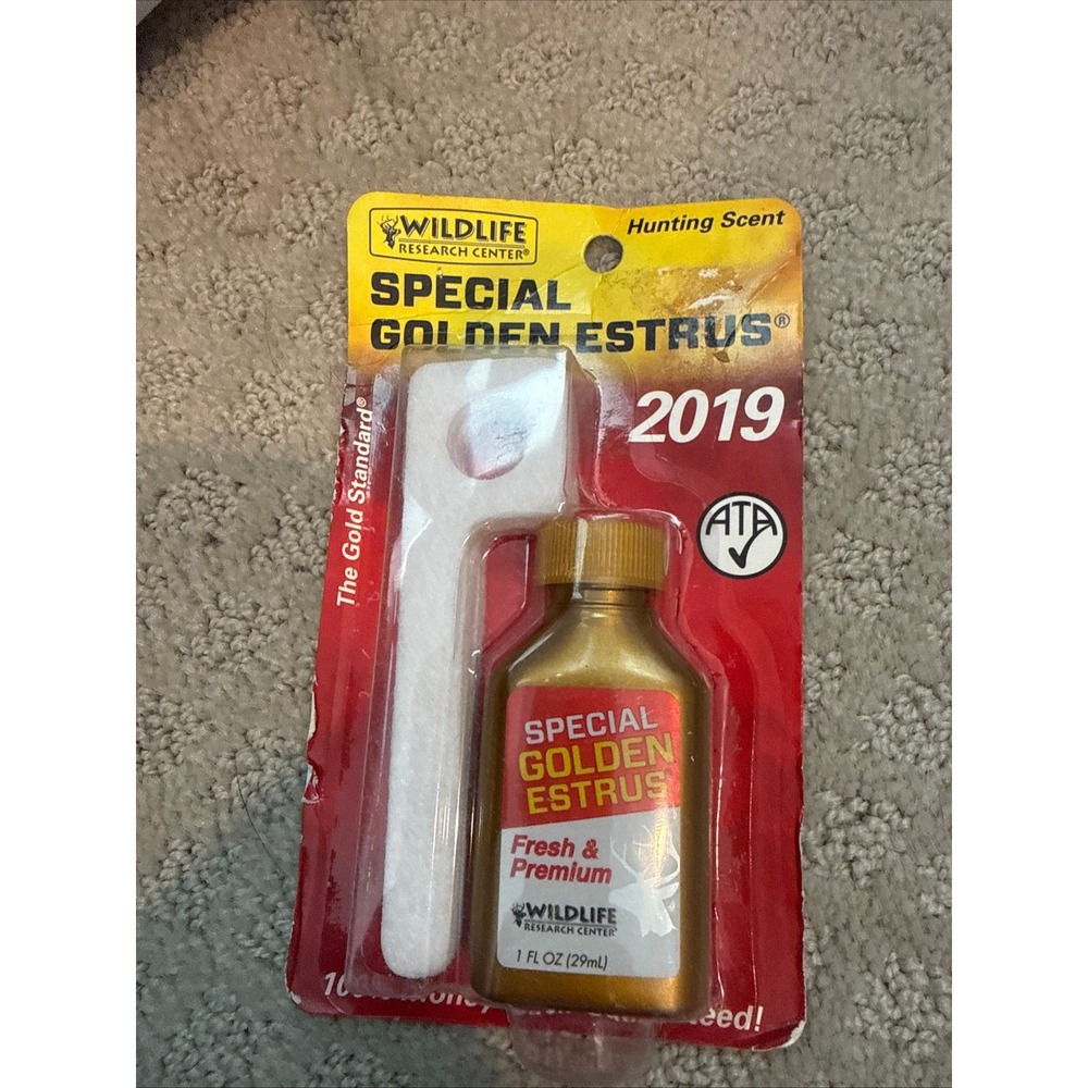 Wildlife Research Center Special Golden Estrus Hunting Scent 1oz 2019 40516-5